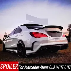 Alerón trasero de carbono negro para Mercedes-Benz CLA C117