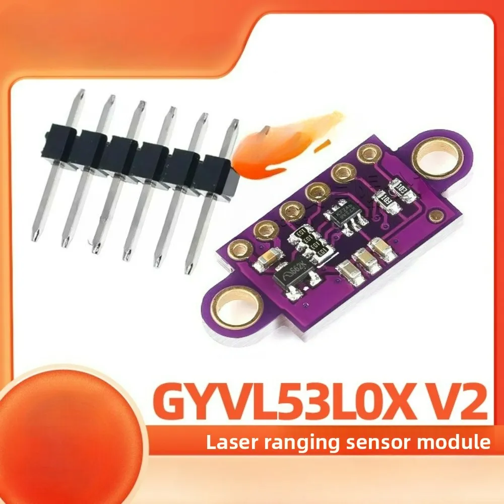 Sensor distancia VL53L0X V2 ToF para parking y medición – alta precisión UART/PWM
