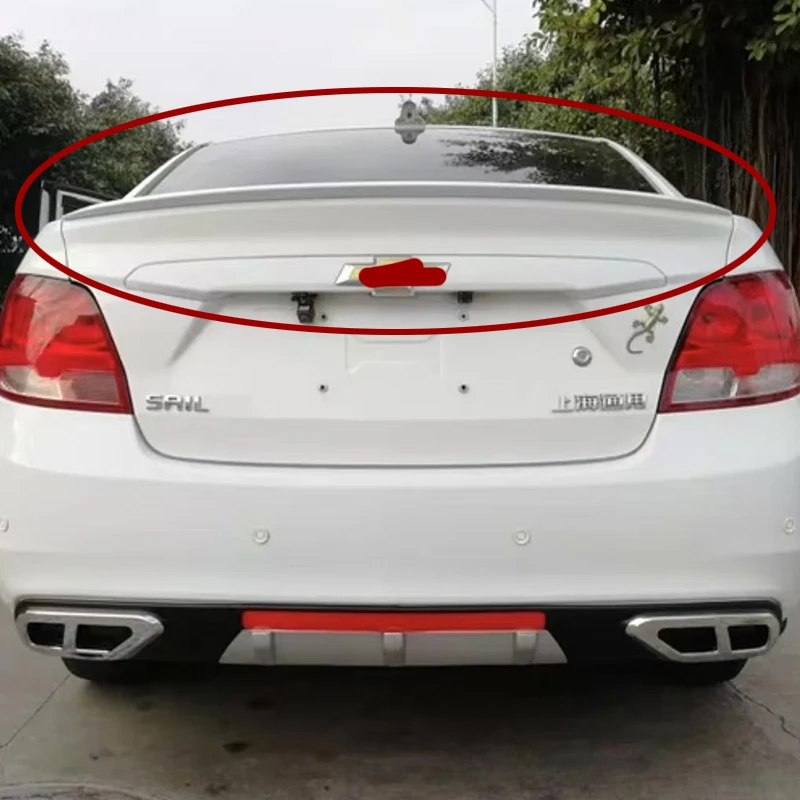Alerón fibra de carbono Chevrolet Sail 2015-2017 - imagen 2