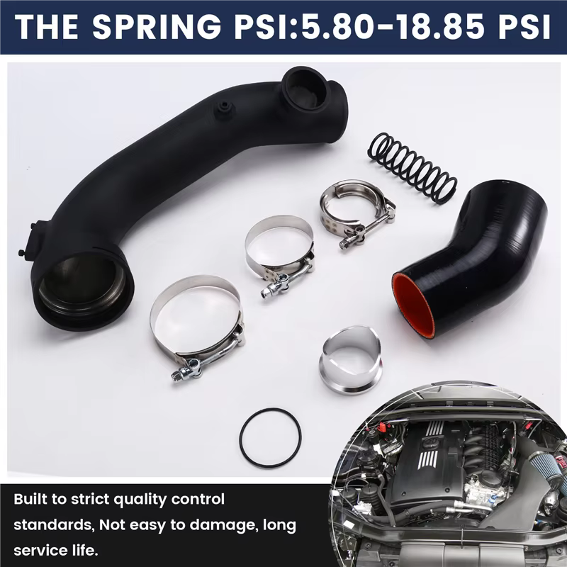 Kit tubo rígido turbo con BOV de 50 mm para BMW N54 135i/335i - imagen 4