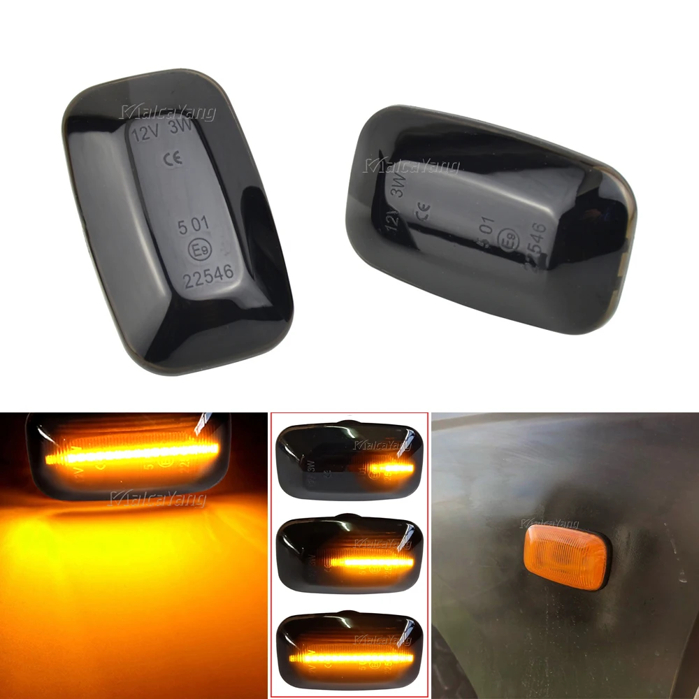 Luces LED laterales posición giro Toyota Land Cruiser 70 80 100 1998-2007