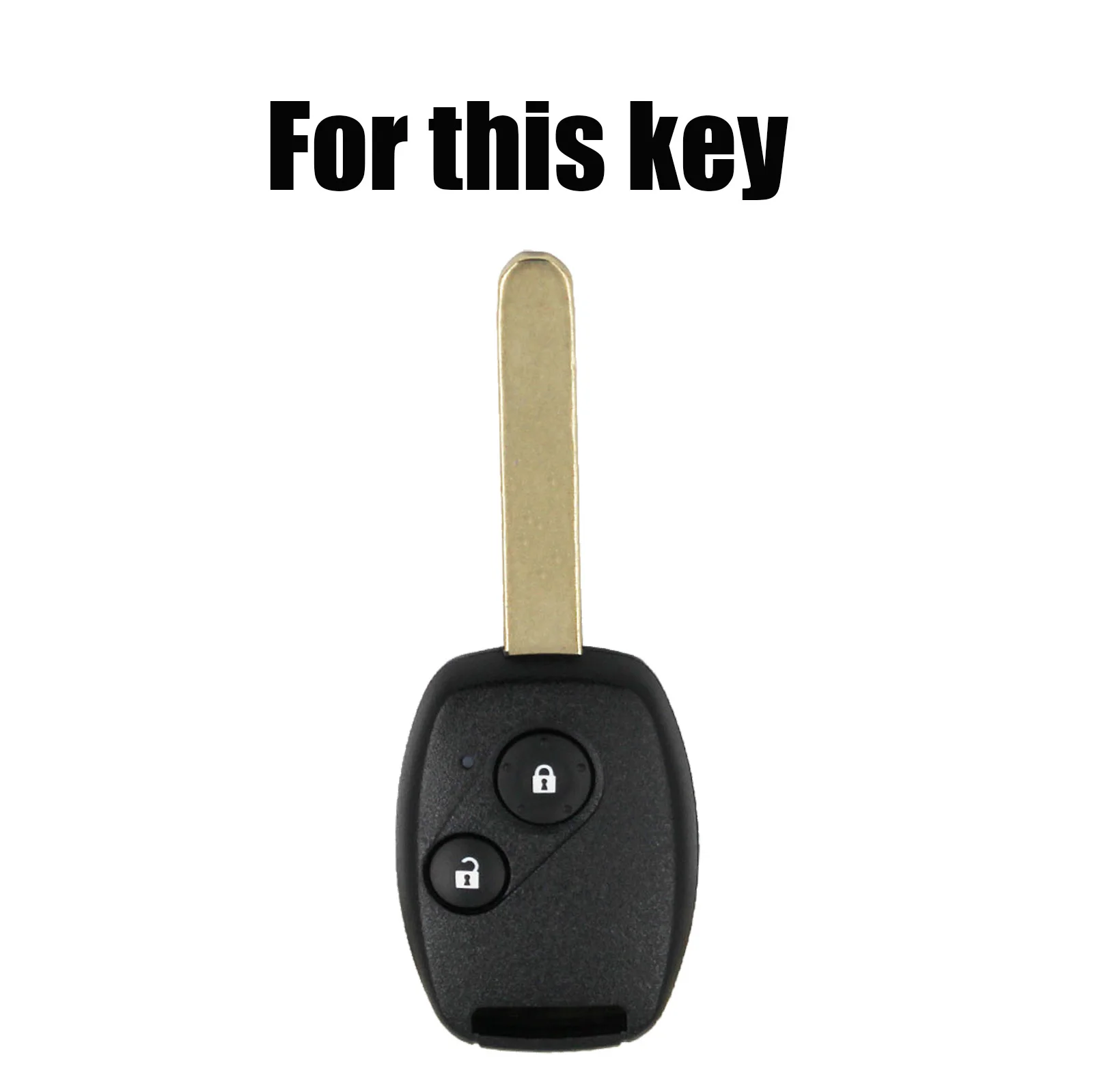 Funda de silicona para llave Honda de 2 botones – Civic y Jazz - imagen 2