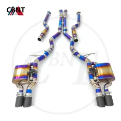 Tubo de escape con válvula CBNT para BMW M5 E60 y M6 E63 V10 5.0