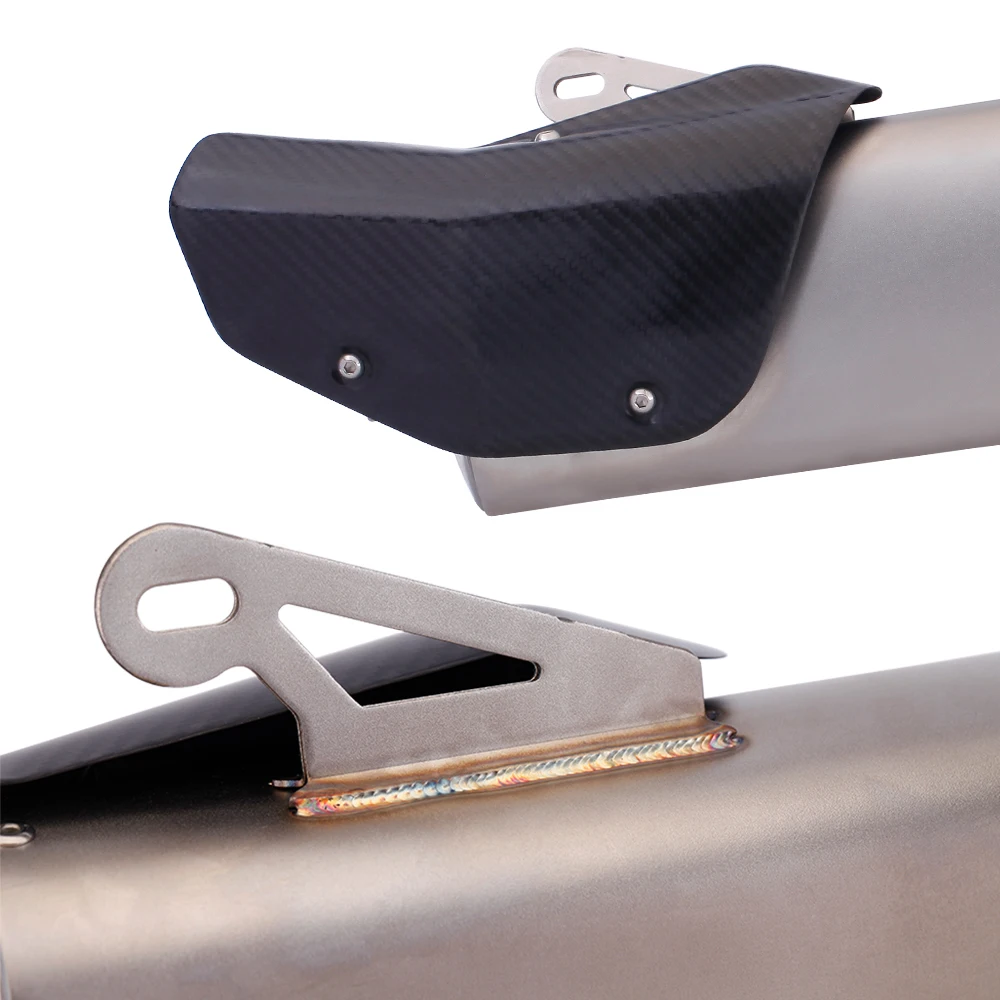 Protector fibra carbono escape – Yamaha R1 MT-10 R3 R25 FZ-6N - imagen 4