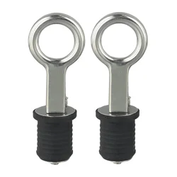 Tapón de drenaje para barco de goma y acero inoxidable
