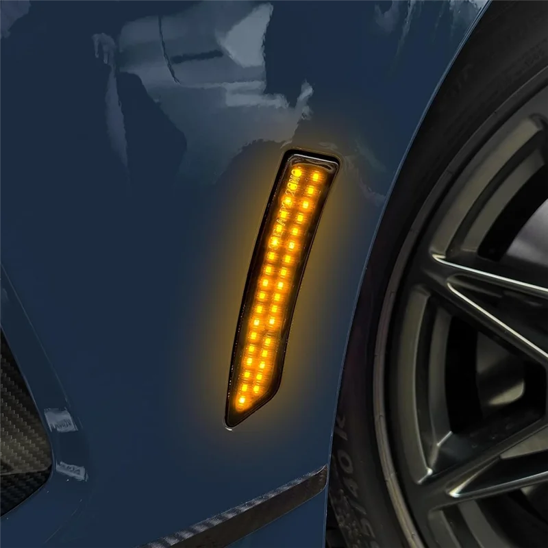 Lente ahumada guardabarros Ford Mustang 2024-2025 - Marcador lateral - imagen 2