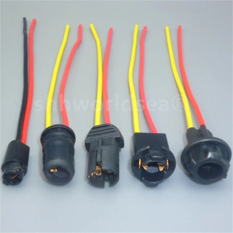 Portalámparas Shhworldsea T5 T10 T15 automotriz - imagen 3