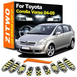 Kit luces LED interior techo ZITWO para Toyota Corolla Verso 2004-2009