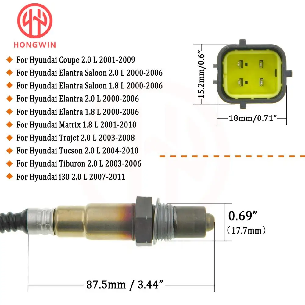 Sensor lambda 39210-23710 para Hyundai Tucson y Kia Ceed - imagen 3