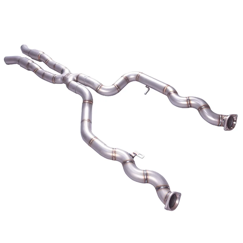 GFC Tubo frontal de escape BMW M2 M3 M4 G80 G82 G87 acero inoxidable