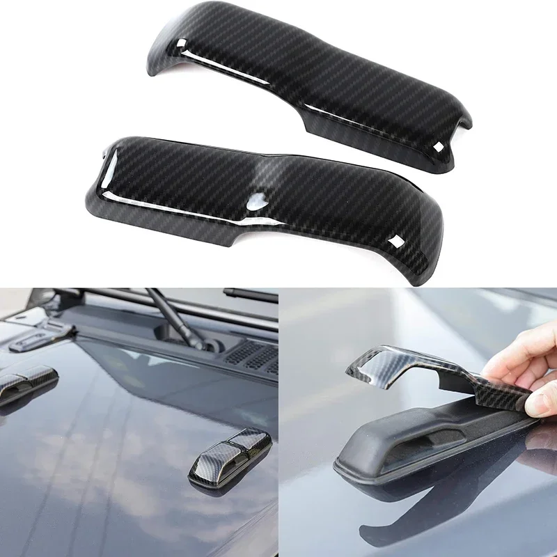 REC cubierta bisagra de capó Jeep Wrangler JL y Gladiator JT 2018-2024