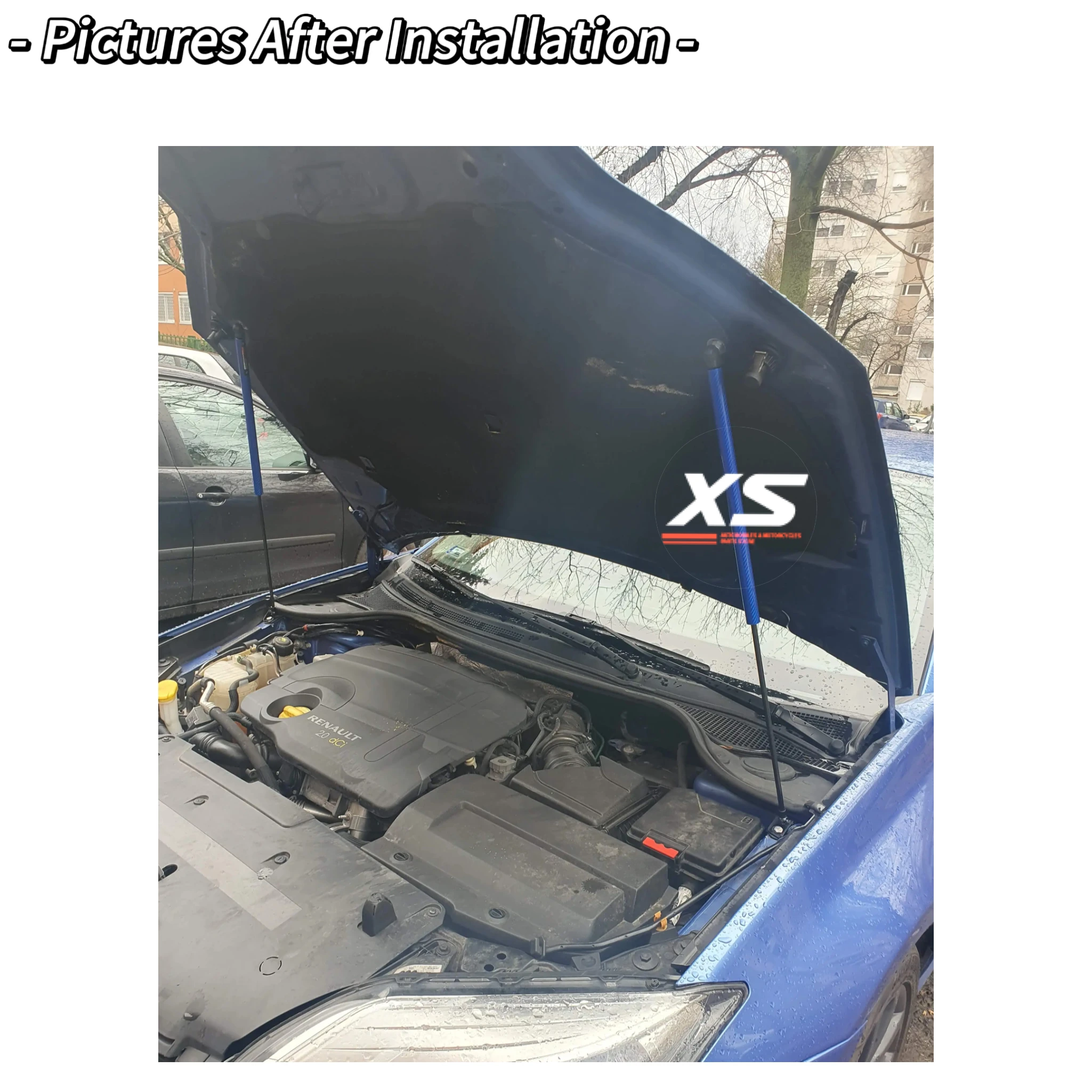 Amortiguadores de gas para capó Renault Laguna III X91 - imagen 3