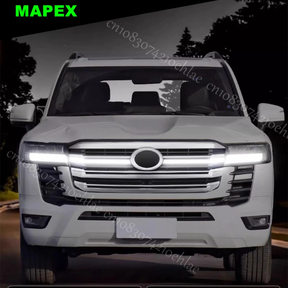 GR estilo parrilla delantera Land Cruiser 300 2022 – Rejilla malla - imagen 2