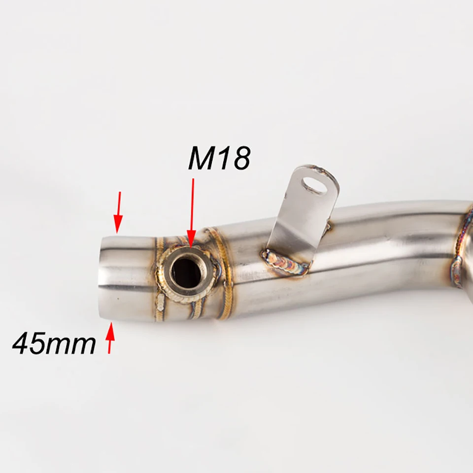 Silenciador de escape Yamaha YZF-R6 2006-2019 con tubo de enlace - imagen 3