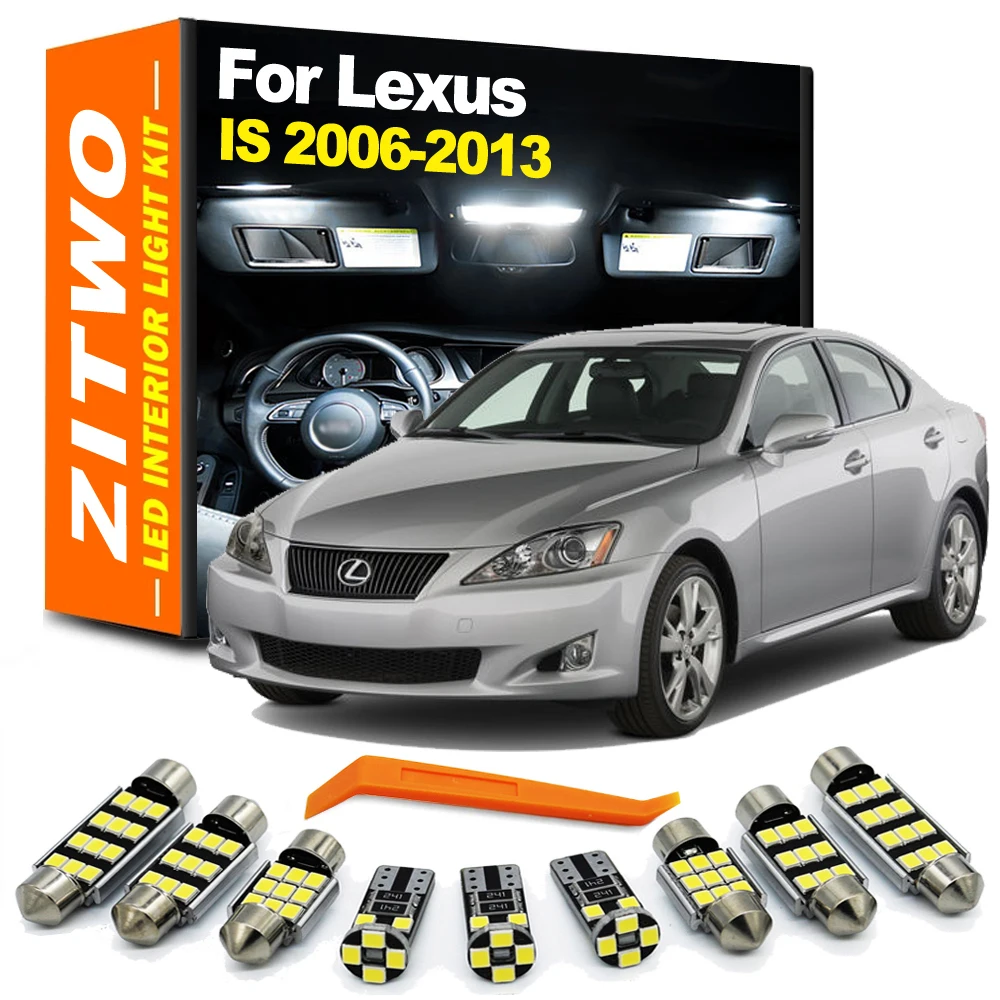 Kit bombillas LED interior Lexus IS250 IS300 IS350 IS220D Canbus