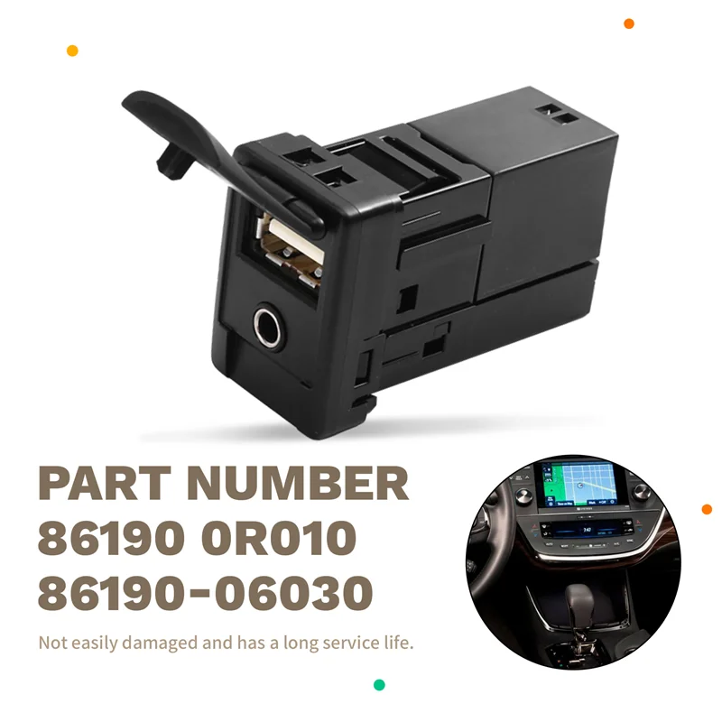 Kit arnés adaptador enchufe 5 pines USB AUX para Toyota Corolla RAV4 - imagen 5
