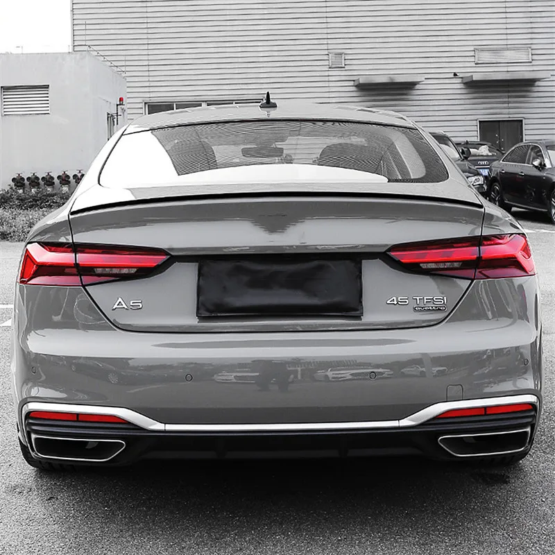 Alerón trasero de carbono negro para Audi A5 B9/S5/RS5 2017-2023 - imagen 2