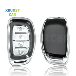 Funda TPU para llave de coche Hyundai Tucson, cubierta protectora