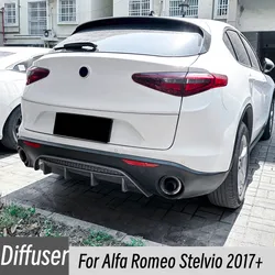 Difusor trasero de parachoques para Alfa Romeo Stelvio 2017