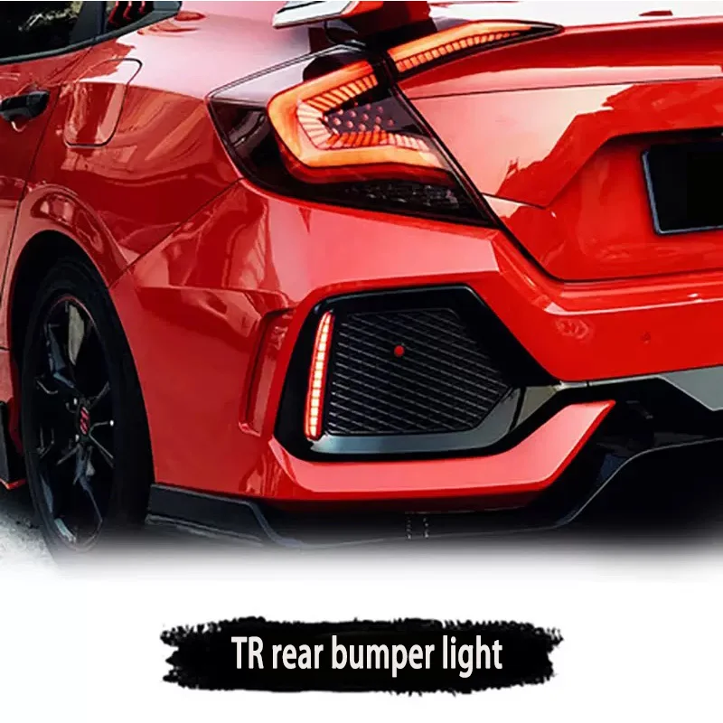Pilotos traseros parachoques Honda Civic Type R FK8