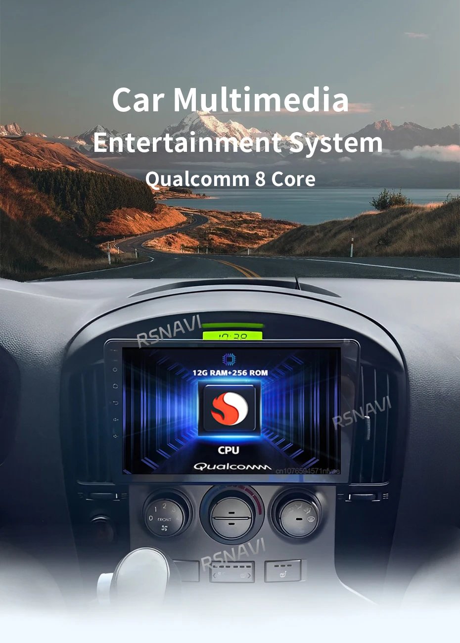 Radio RSNAVI para Hyundai H1