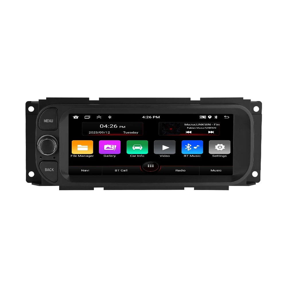 Radio Android Auto MEKEDE para Jeep Grand Cherokee, Liberty y Wrangler - imagen 2