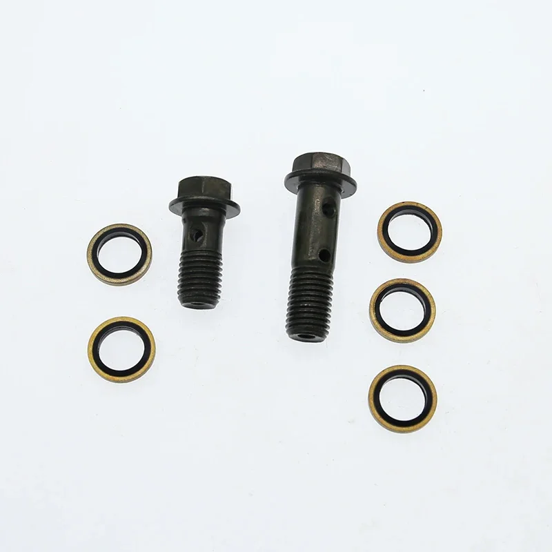 M10 * 1,25*22 M10 * 1,25*32 cilindro maestro de freno manguera de aceite tornillo perno motocicleta tubo Universal tornillos pernos M10 * 1,25 - imagen 2