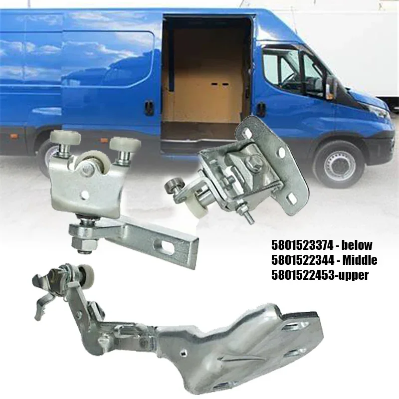 Juego rodillos guía puerta corredera derecha Iveco Daily VI 2014-2022