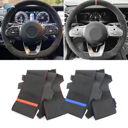 Funda Volante Cuero Negro Mercedes-Benz W177 W205 W213 Clase A C E