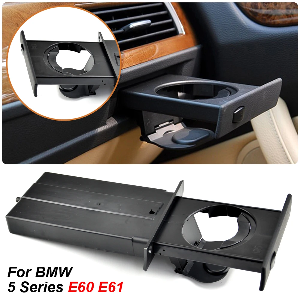 Portavasos BMW Serie 5 E60-E61 51459125622 negro (2004-2010) - imagen 3