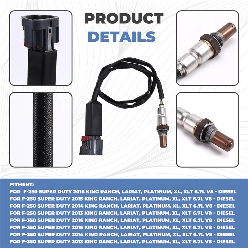 BC3Z-9D378-G Sensor de temperatura de la trampa de NOx Ford Super Duty - imagen 2