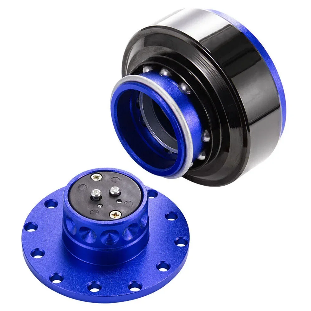 Adaptador universal cubo liberación rápida volante y kit Boss aluminio - imagen 4