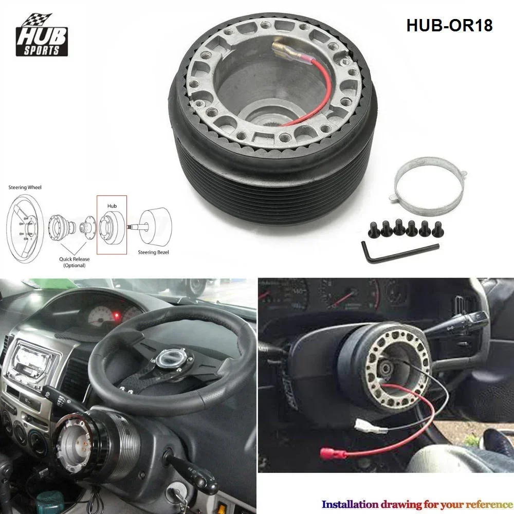 EPMAN Adaptador cubo volante carreras Nissan 6 orificios aluminio - imagen 4