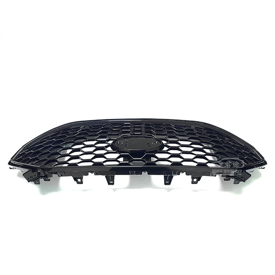 Rejilla delantera central de panal negro brillante para Ford Edge - imagen 3