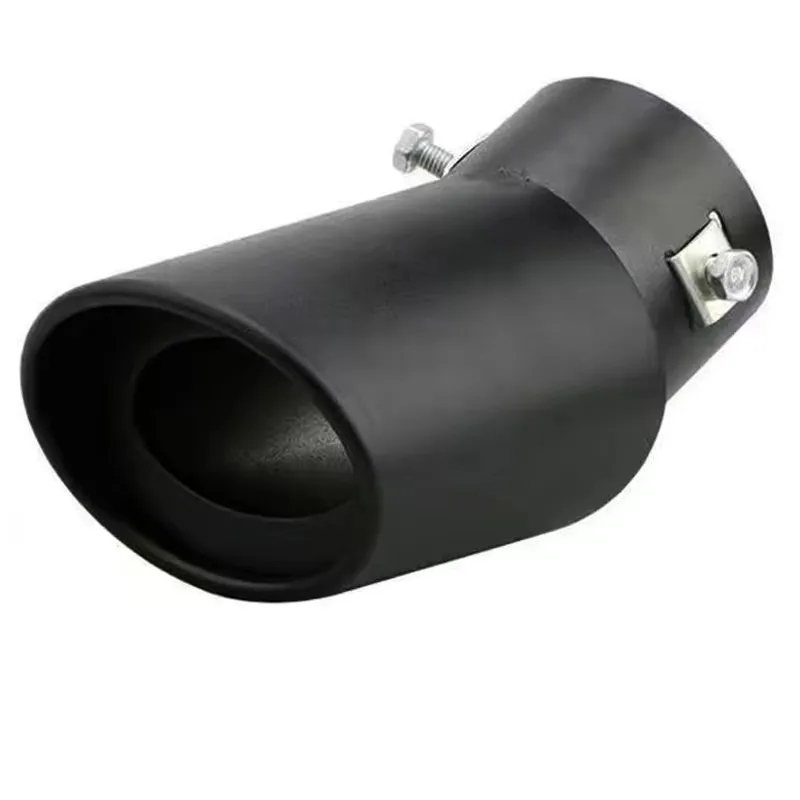 Punta de escape universal inoxidable 63 mm para coche - imagen 4