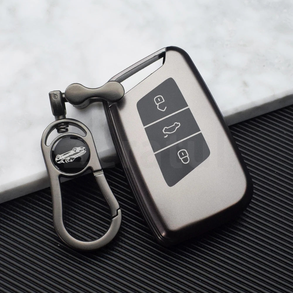 Vista de la funda para llave de coche