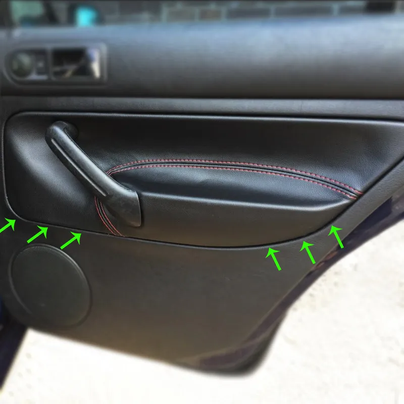 Cubierta cuero reposabrazos – VW Golf 4 Bora Jetta 4 puertas - imagen 2