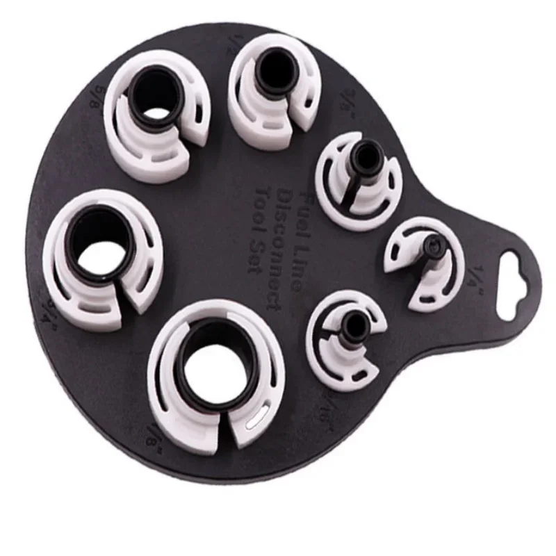 7 unids/set herramienta de desconexión de línea de combustible de plástico para coche A/C eliminación de conductos de aire acondicionado herramienta de lavado de coches mantenimiento de juego de chorro - imagen 4