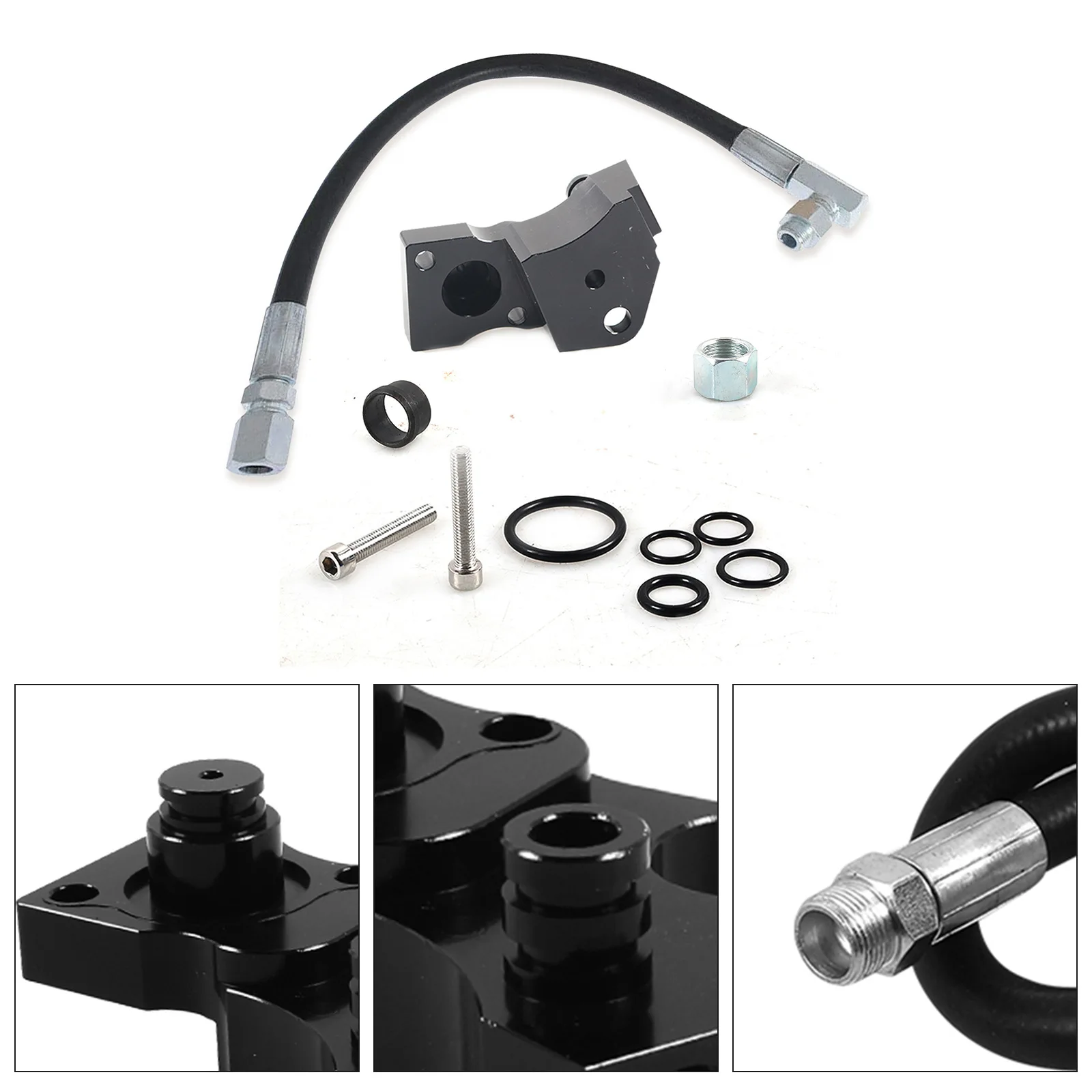 Para 2011-2014 Ford 6.7 6.7L Powerstroke Diesel CP4 Contam Kit de derivación de prevención de desastres