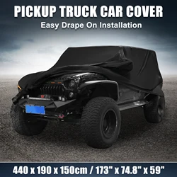 Funda impermeable X Autohaux para Jeep Wrangler JK/JL 2 puertas