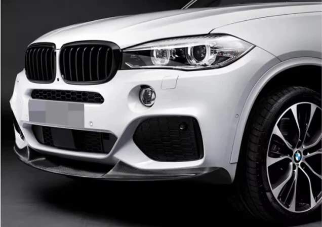 Difusor delantero fibra de carbono BMW X5 F15 M Sport alerón Spats - imagen 5