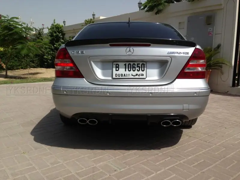 Alerón trasero de fibra de carbono para Mercedes-Benz Clase C W203 - imagen 3