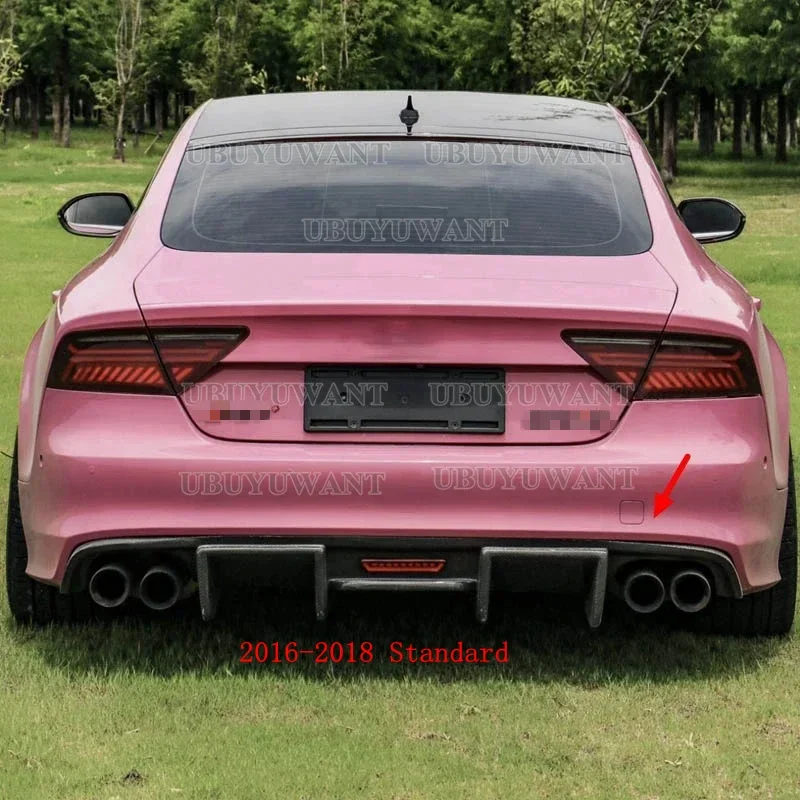Difusor trasero Audi A7 2011-2018 en carbono o negro mate/brillante