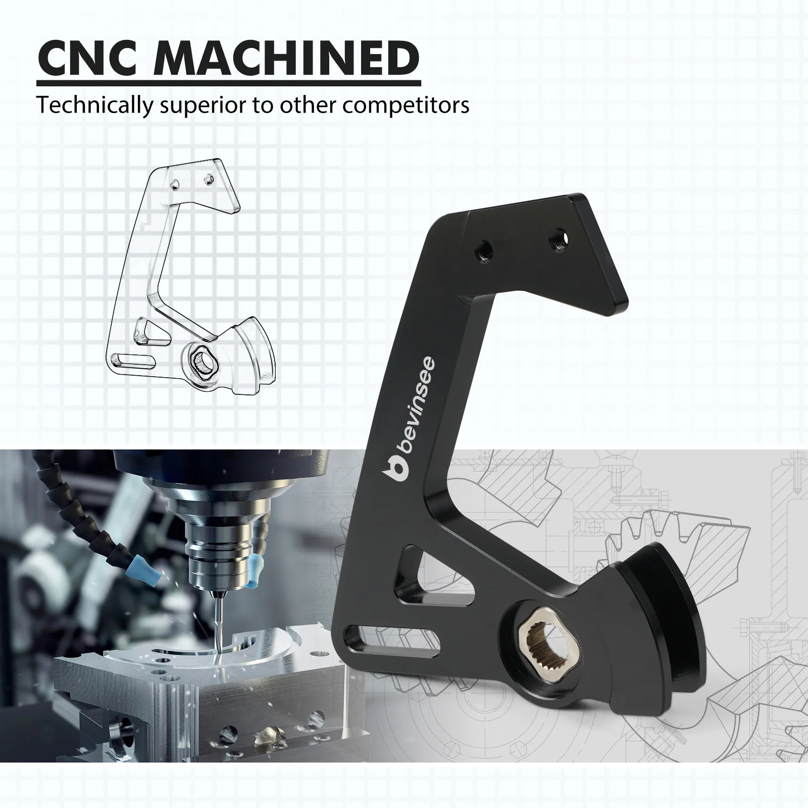 Kit brazo palanca de cambios corto 6v – Audi A3/S3, VW Golf, Seat Leon - imagen 4