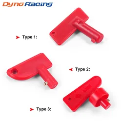 Llave interruptor corte aislador batería roja camión furgoneta coche