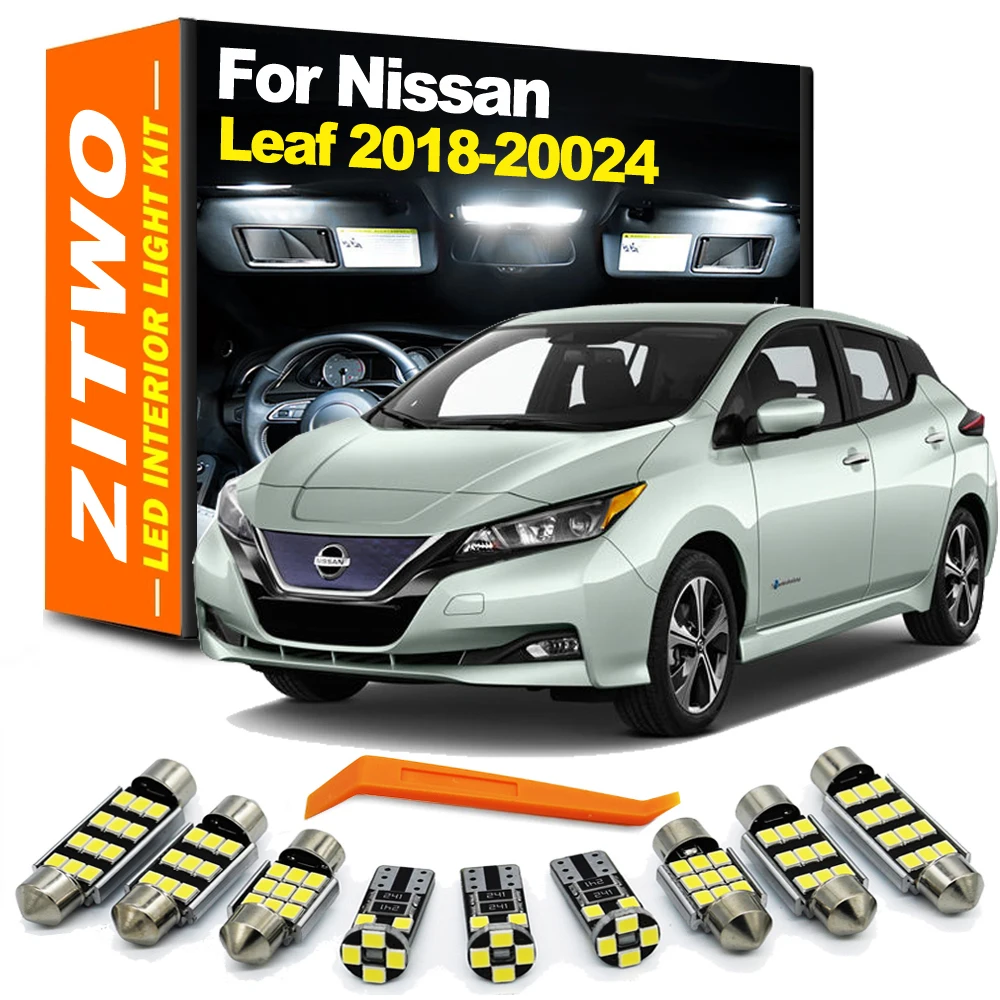 Kit bombillas LED interiores ZITWO para Nissan Leaf 2018-2024