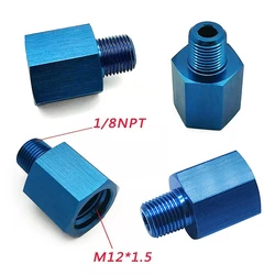 Adaptador de rosca M12x1,5 a 1/8 NPT para manómetro de aluminio