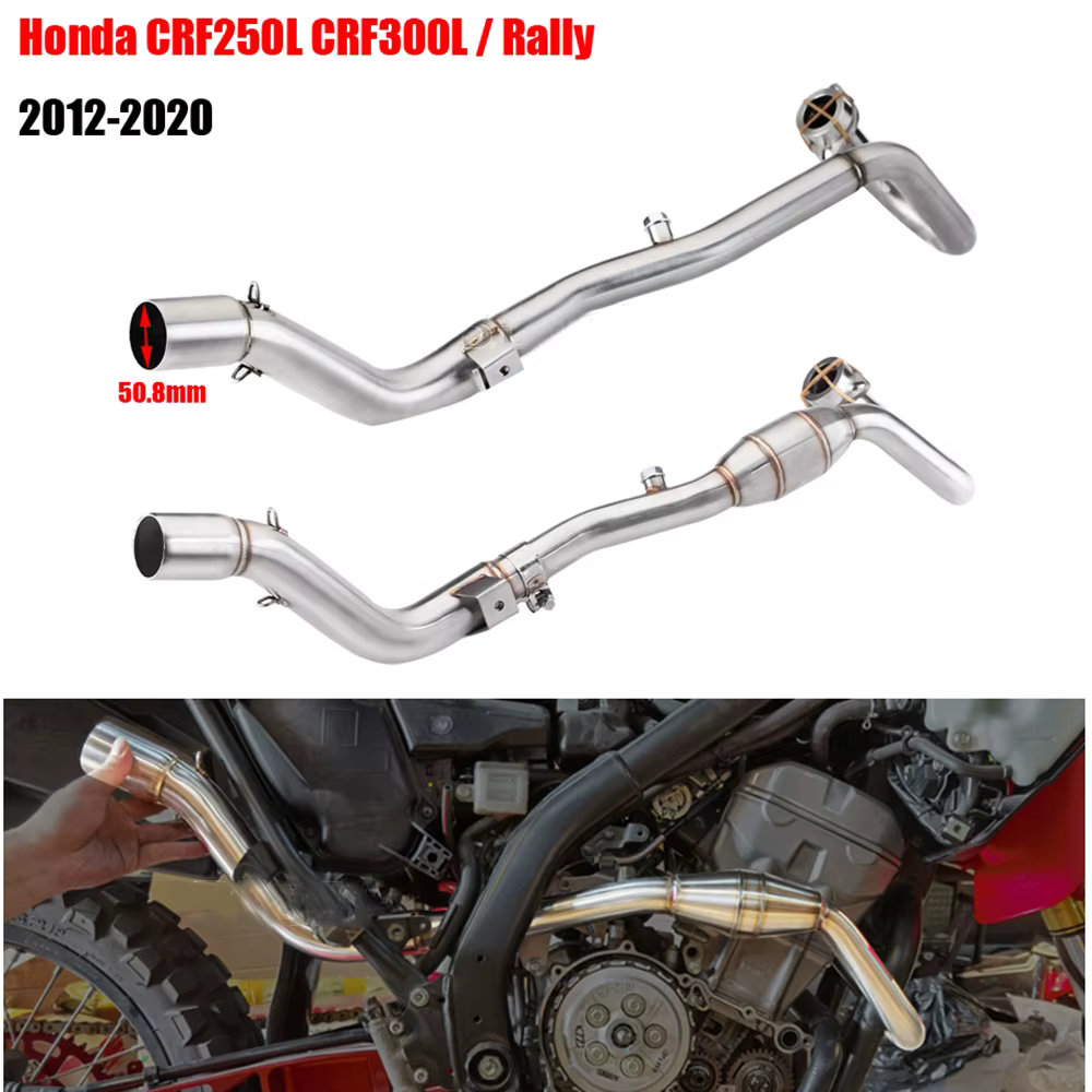 Escape completo de 51 mm para Honda CRF250L y CRF300L Rally - imagen 5