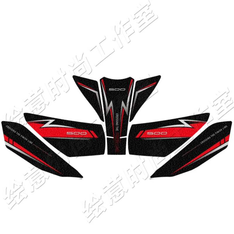 Protector de depósito Kawasaki Z500 – Pegatina adhesiva