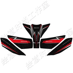 Protector de depósito Kawasaki Z500 – Pegatina adhesiva